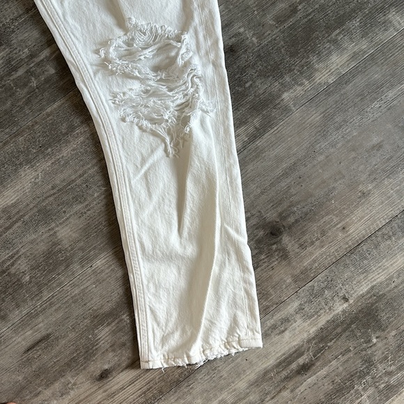 Agolde Riley high rise straight crop NWOT - Picture 4 of 11